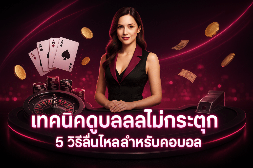 เทคนิคดูบอลสดไม่กระตุก