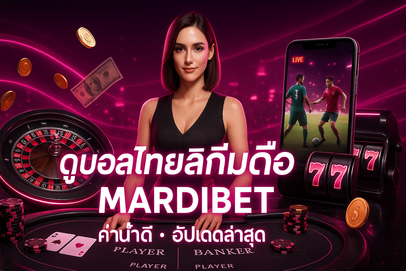 ดูบอลไทยลีกมือถือ MARDIBET