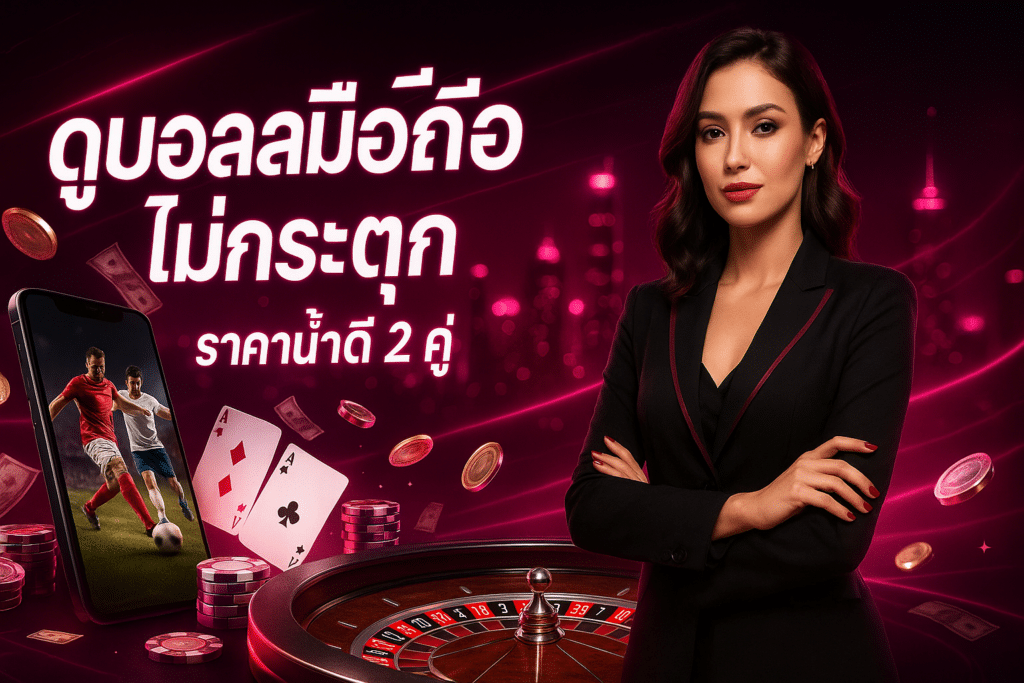 ดูบอลสดมือถือไม่กระตุก