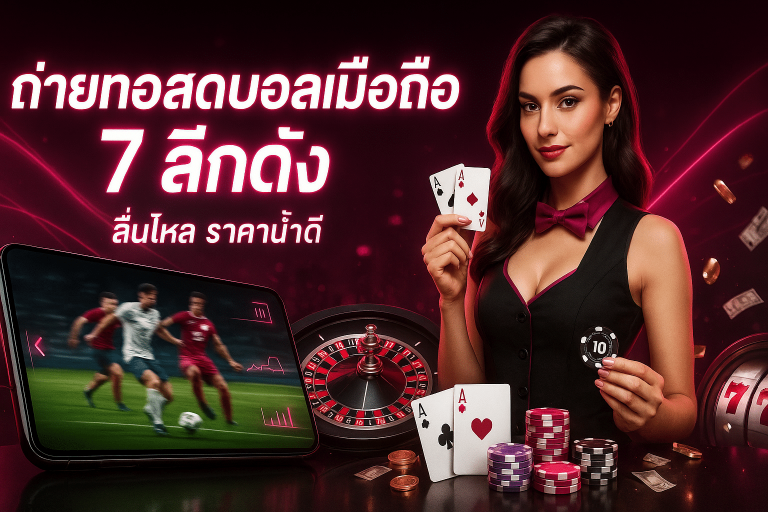 ถ่ายทอดสดบอลมือถือ